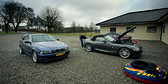 Alpina B10 3.2 Touring and Roadster S outside the ESS shop