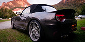 Alpina Roadster S near Neuschwanstein Castle