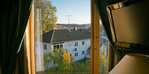 View from hotel room in Halden, Norway